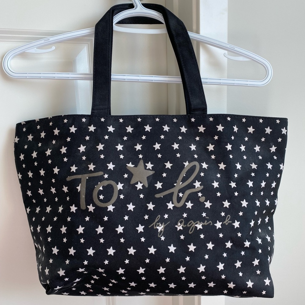 Agnes b. Recycled/reusable totes bag